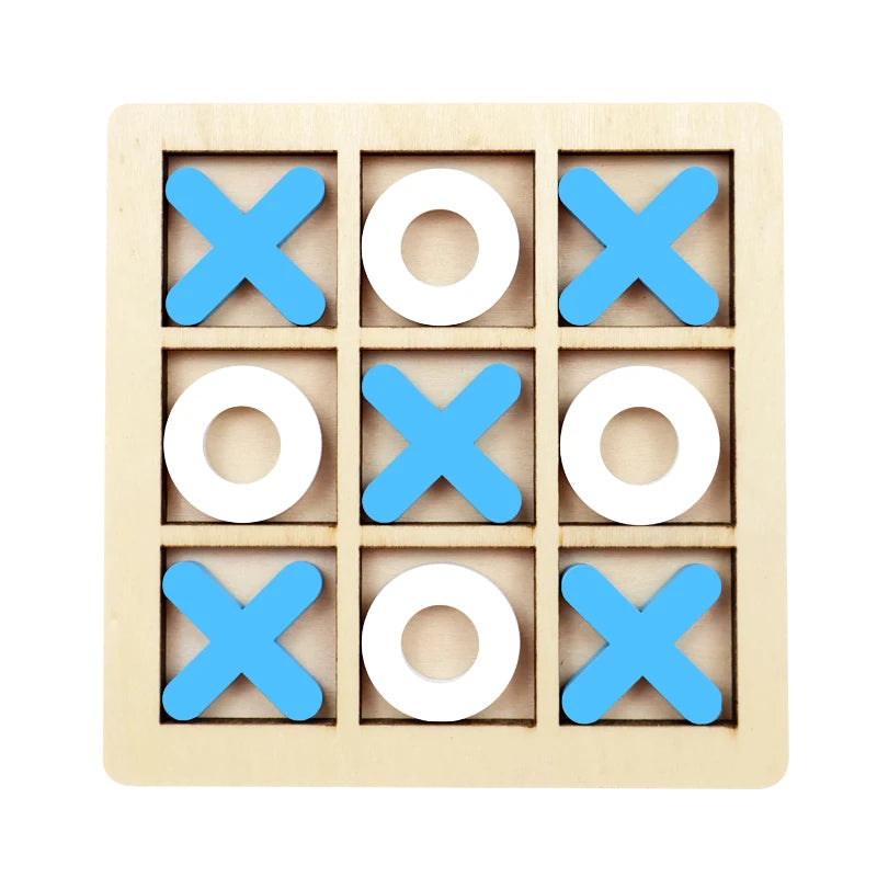 Montessori Wooden Mini Chess Puzzle – Brain Training Game for Kids - I YAN