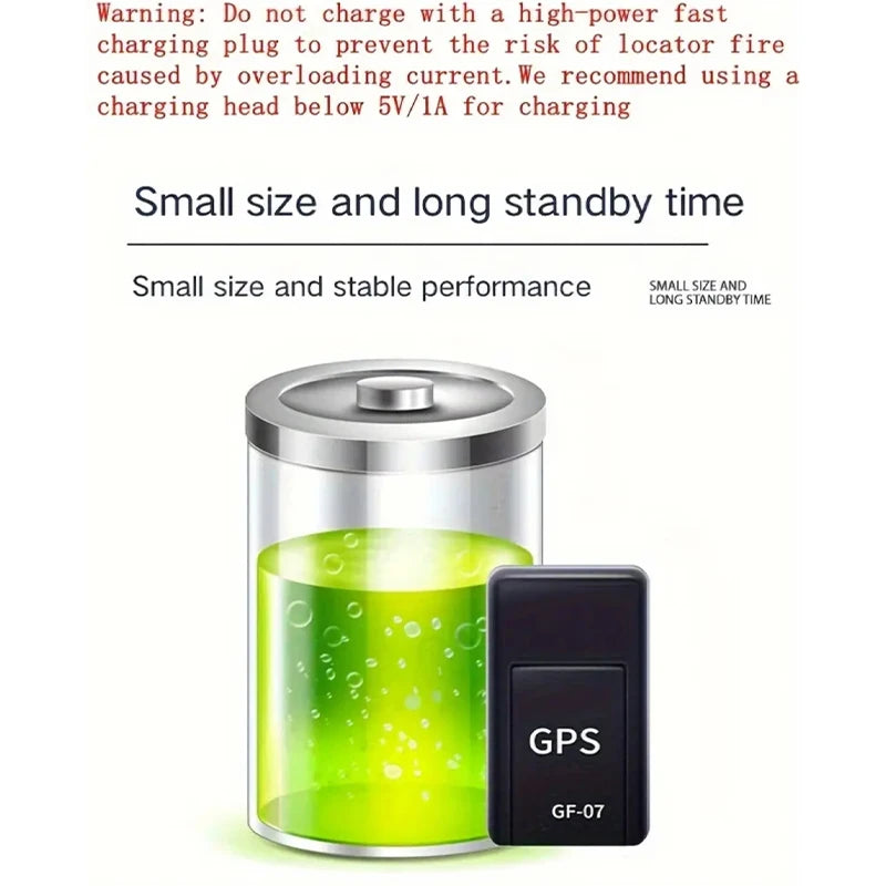 GF 07 Mini Car GPS Tracker Real-time GPS Tracking Device Magnetic SIM Message Positioner Anti-Theft Daily GPS Locator Device