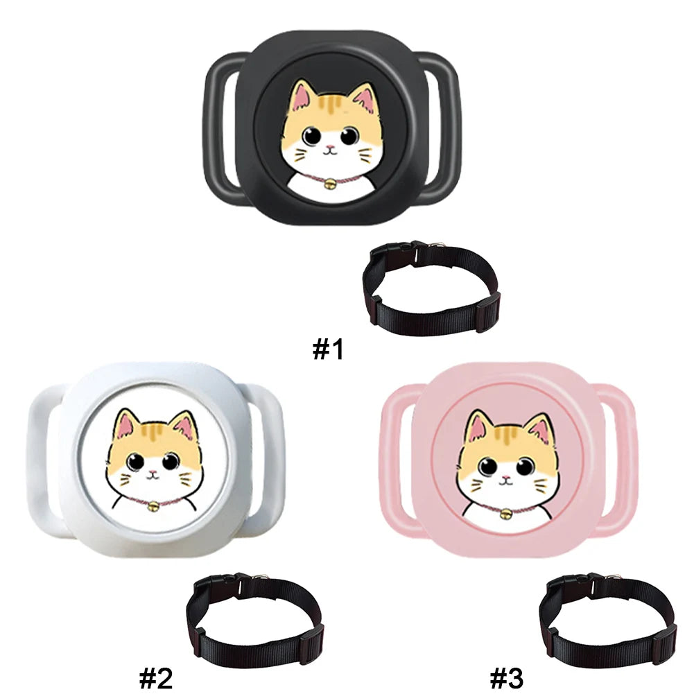 Pet Anti-Lost GPS Tracker BT Real-time Tracking Dog Cat Collar Find Device Anti-Lost GPS Tracker Locator Finder for Dogs Cats