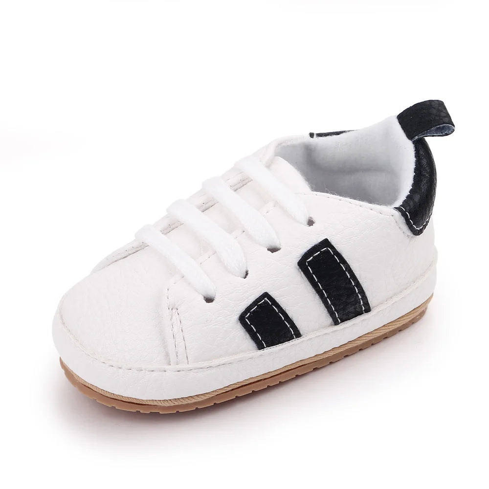 Baby Casual Shoes for Spring and Autumn TPR Sole Anti-slip High Quality PU Hot Selling Multiple choice 2023 Baby New Fashion