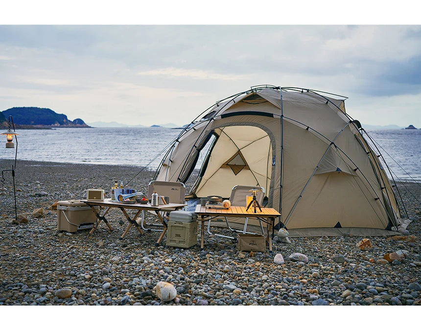 Camping Tent Commander Dome Tent Shelter Waterproof Windproof Ultra-light 70D Nylon 160/185/245CM