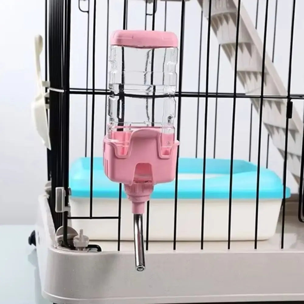 Leak-Proof Hanging Pet Water Dispenser Cage Mounted 750ml Automatic Water Dispenser Automatic Dispenser Animal Water Bottle