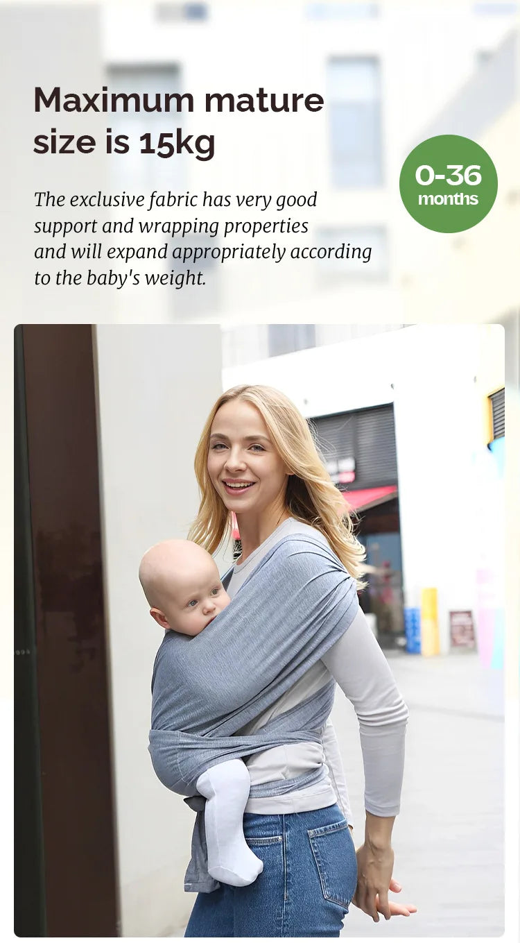 I YAN ergonomic baby backpack carrier with X-shaped support, outdoor newborn sling featuring adjustable backpack straps for comfort