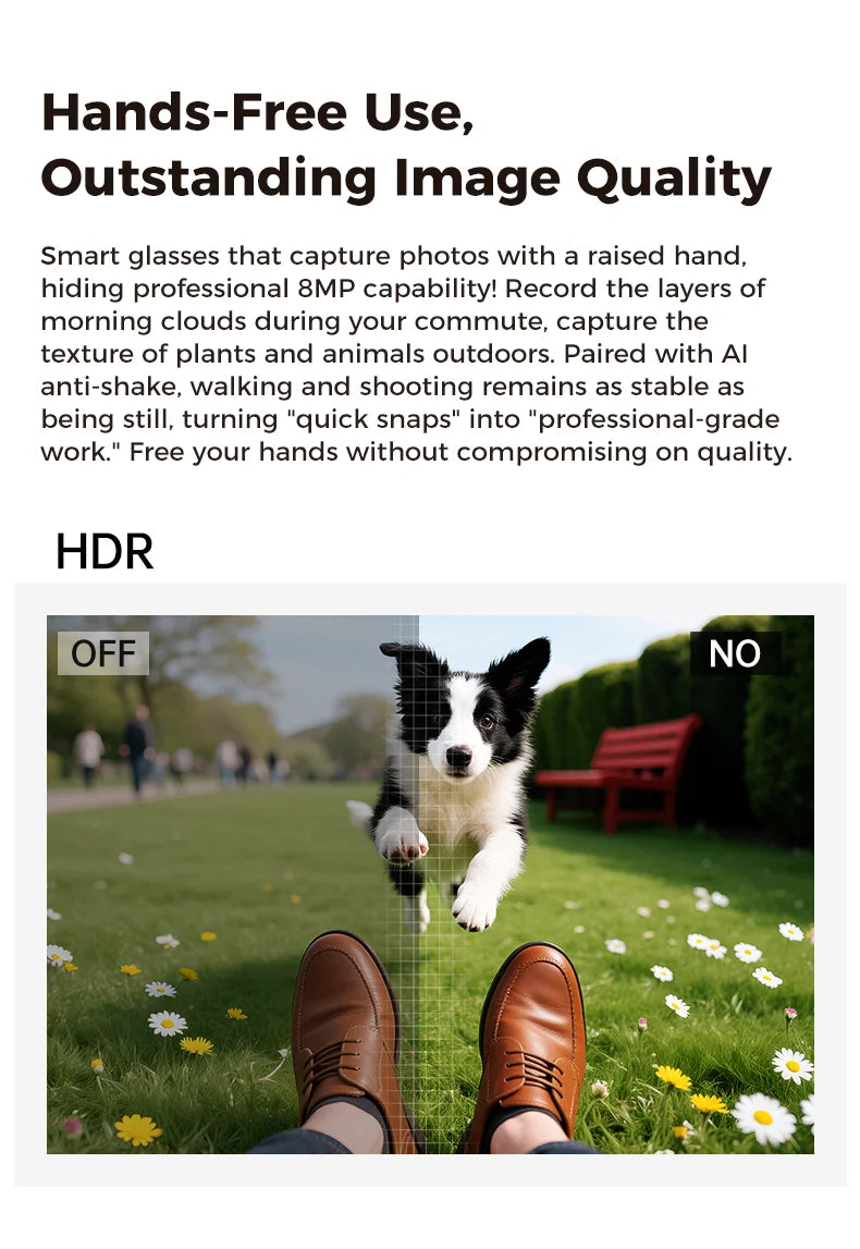 2026 Smart AI Glasses 4K 800W Camera 3600mAh Power Bank 32GB Memory 120+ Translation ChatGPT Music Photos &Video Sunglasses Men