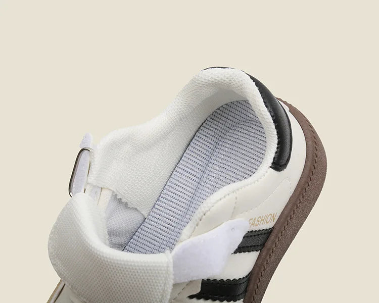 Children's Skate Shoes Girls White Sneakers 2024 Spring New Fashion Boys Canvas Shoes Kids Sports Shoes Unisex Casual Sneakers