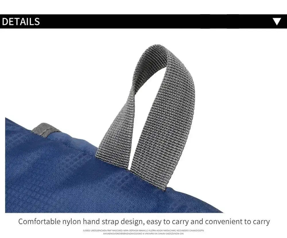 20L Foldable Ultralight Backpack Portable Waterproof Unisex Outdoor Mountaineering Cycling Travel Hiking Camping Sports Bag