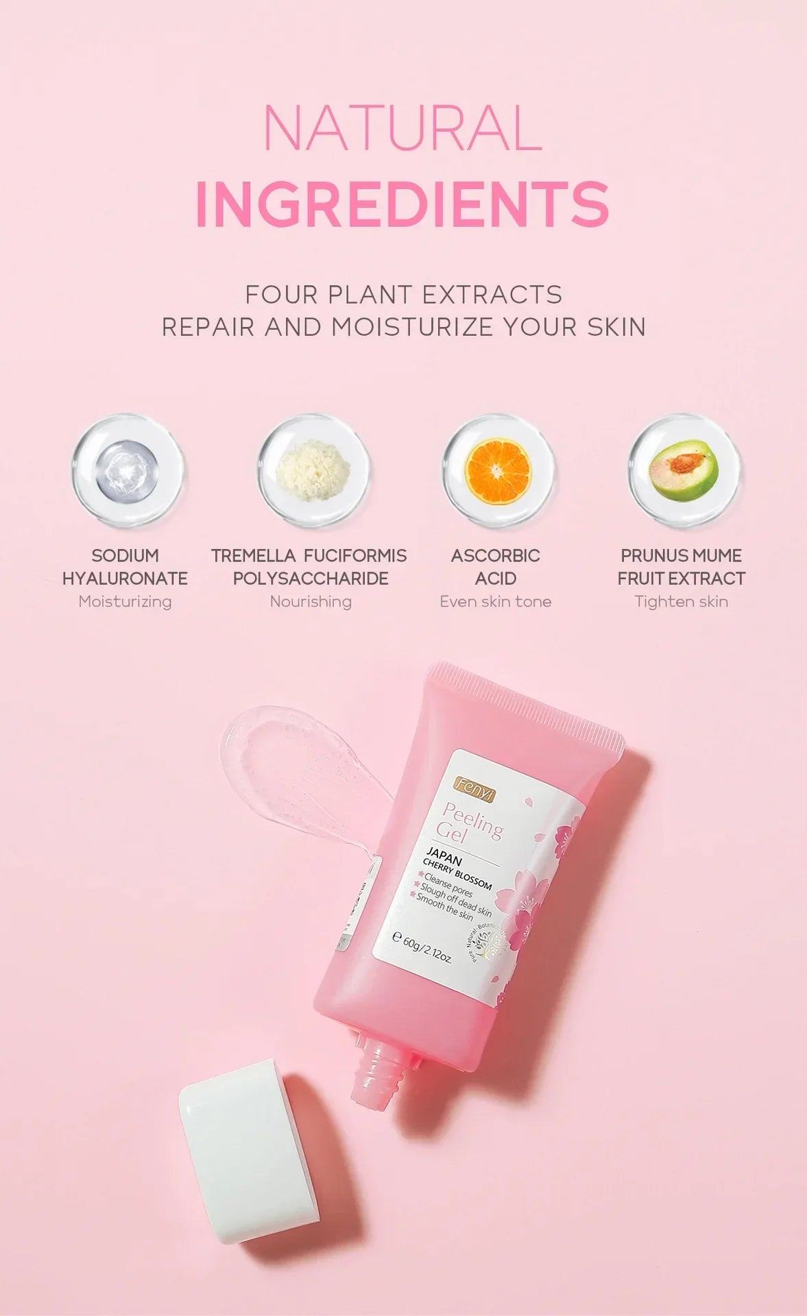 Face Deep Cleaning Exfoliating Gel Skin Care Whitening Moisturizer Repair Facial Scrub Skin Care