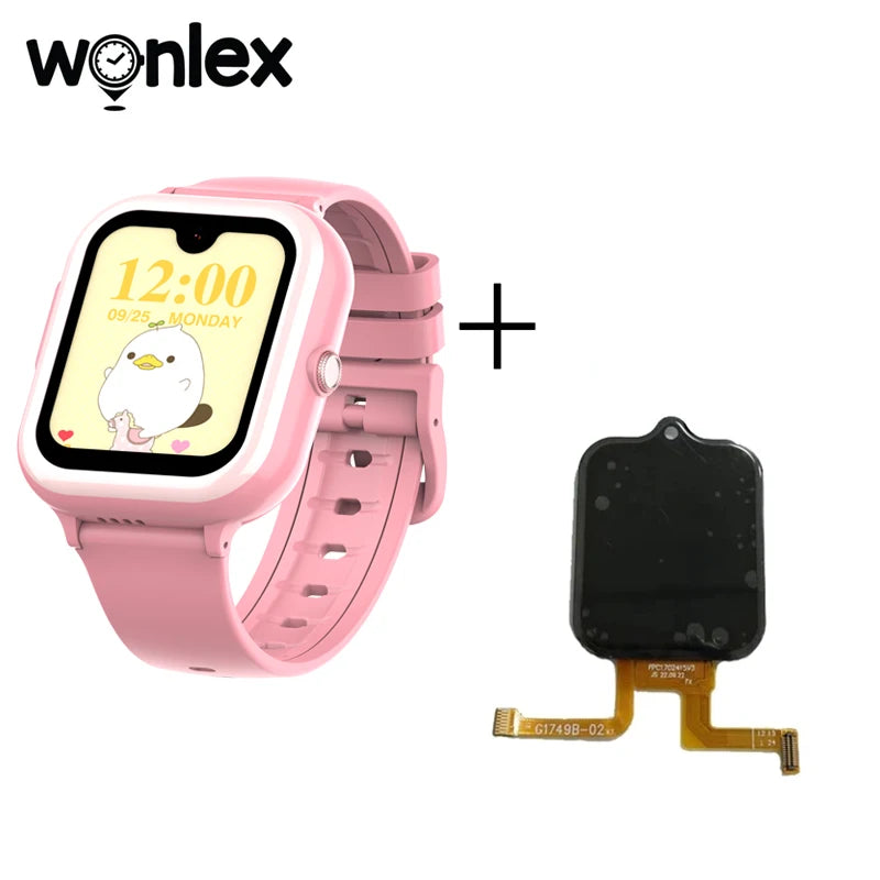 Wonlex KT31 Smart Watch for Children 4G SOS WIFI GPS Tracker AMOLED HD screen Video Call 900mAh Battery Kids SmartWatch Whatsapp