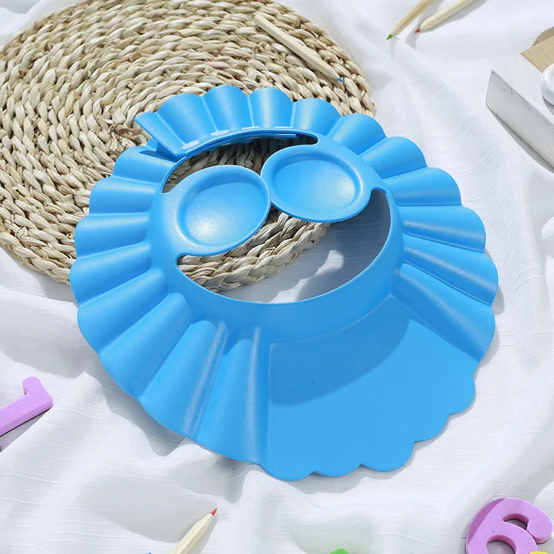 Baby Shower Cap – Adjustable Waterproof Shampoo Hat for Babies & Toddlers - I YAN