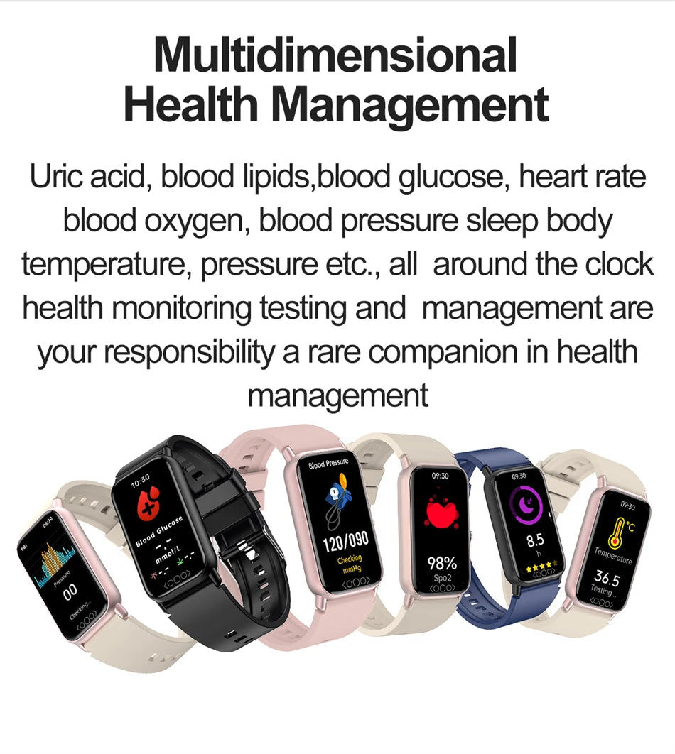 New Original SmartWatch Men Bluetooth Call Sports Smartwatch Heart Rate Health Temperature Monitoring Women For Android IOS 2025