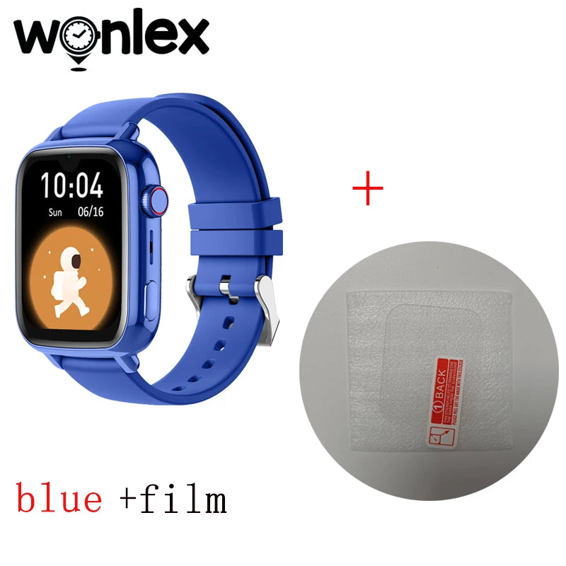 Wonlex 4G Watch Kids GPS WiFi Location KT34 Video Call SOS Alert Tracker Monitor Google Store Game Children's smart watch 2025