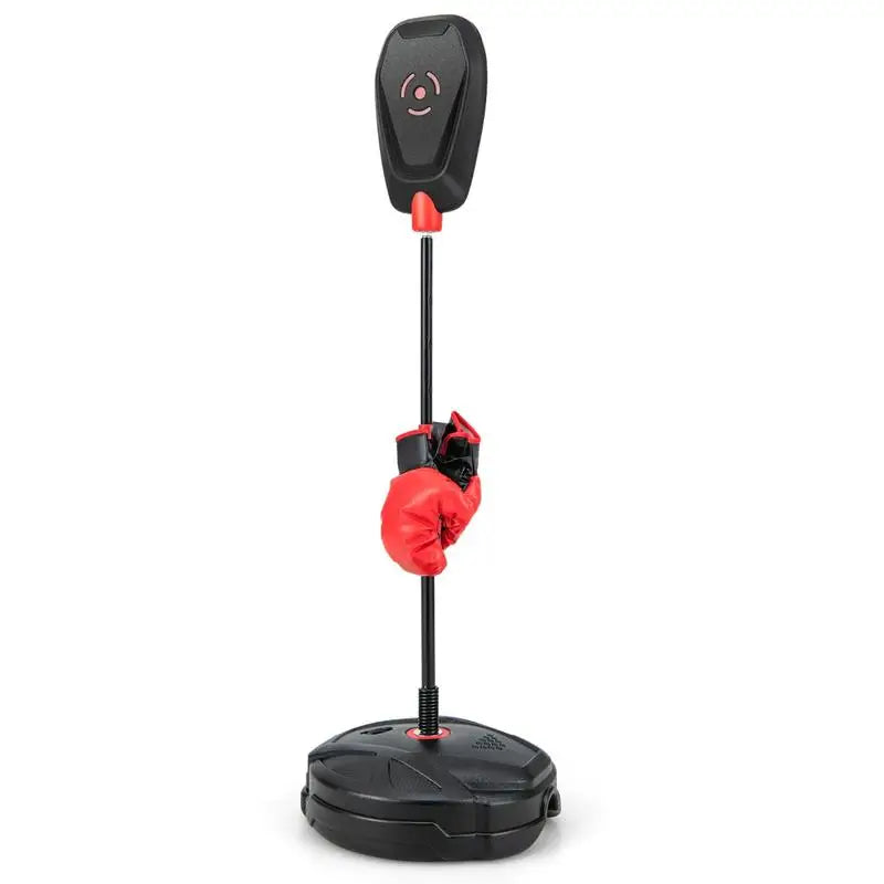Inflation-free boxing set for kids with punching bag and gloves, quick rebound design, suitable for ages 5 and up, by I YAN.
