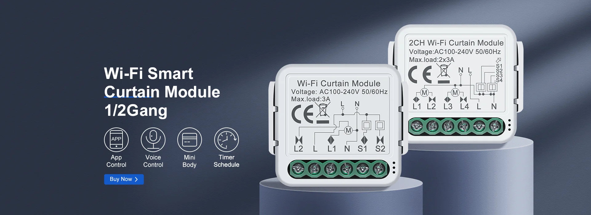 Wifi Wall Touch Switch EU No Neutral Wire Required Smart Light Switch 1 2 3 Gang 220V Tuya Smart Home Support Alexa Google Home