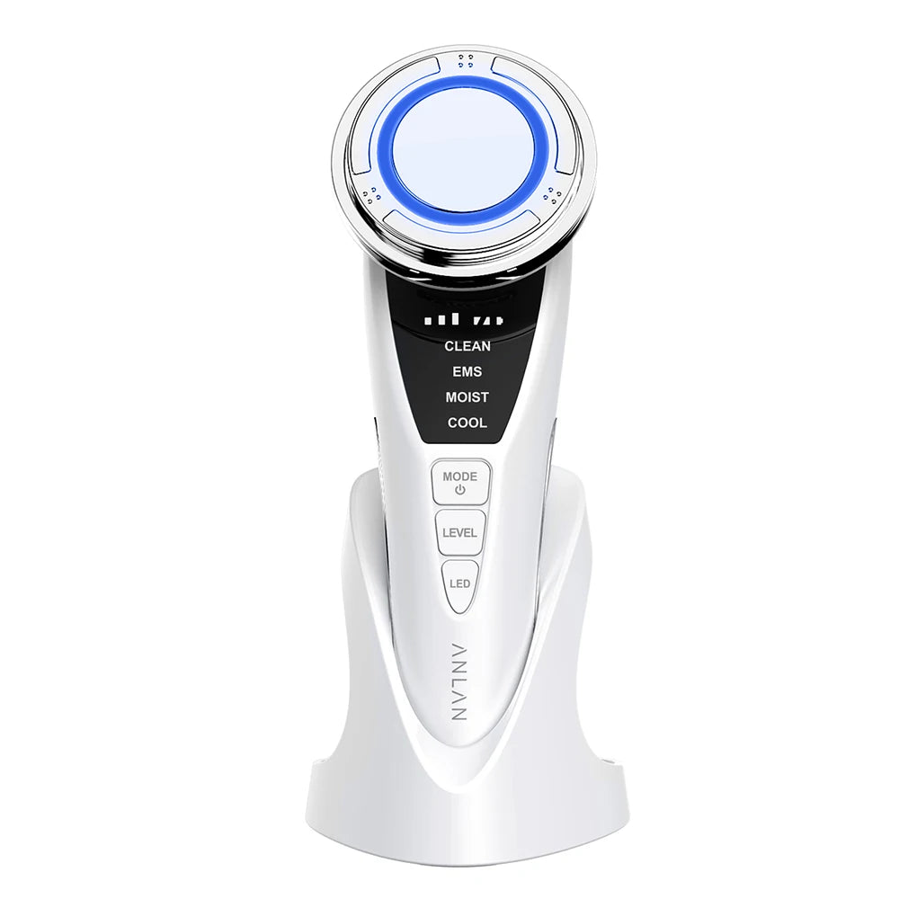 ANLAN EMS Facial Massager Pro Face Lifting Skin Rejuvenation Cold Hot Compress Deep Cleaning Anti-aging Skincare Beauty Device