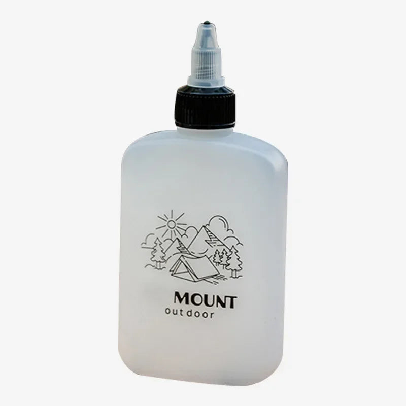 1/3Pcs 120ml Outdoor BBQ Seasoning Bottle Oil Dispenser Bottle Condiment Container Seasoning Squeeze Bottle for Camping Supplies