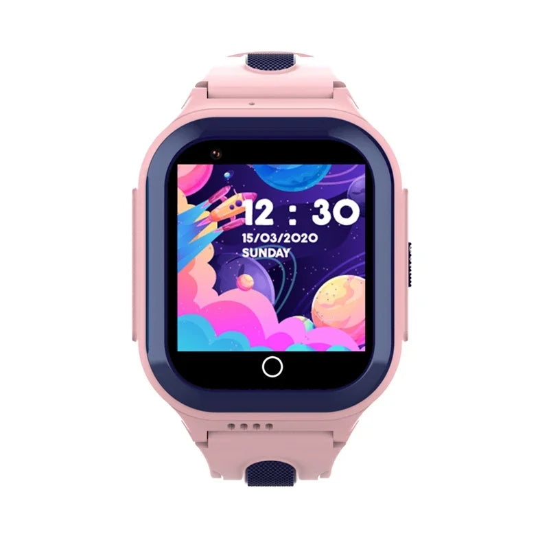 Wonlex KT24S 4G Kids Smart Watch GPS WiFi LBS Tracker – Video Camera Voice Chat GEO Fence for Children - I YAN