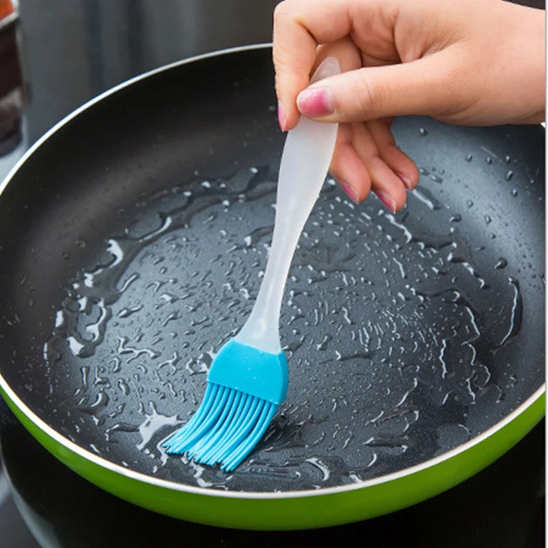 4/1PCS Silicone Barbecue Brush Pastry Grill Bread Oil Brush Split Type High Temperature Resistant BBQ Cake Baking Tool Bakeware