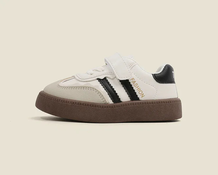 Children's Skate Shoes Girls White Sneakers 2024 Spring New Fashion Boys Canvas Shoes Kids Sports Shoes Unisex Casual Sneakers