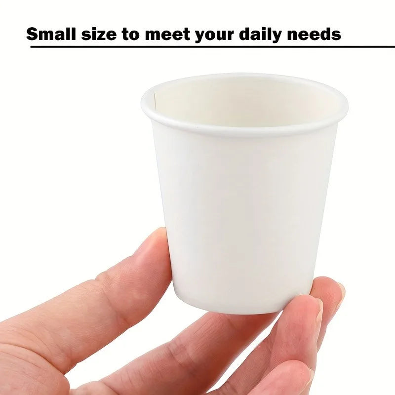 Disposable Small Paper Cups Supermarket Tasting Party Snack Packaging Office Coffee Drinks Candies Hotel Mini Mouthwash Cup