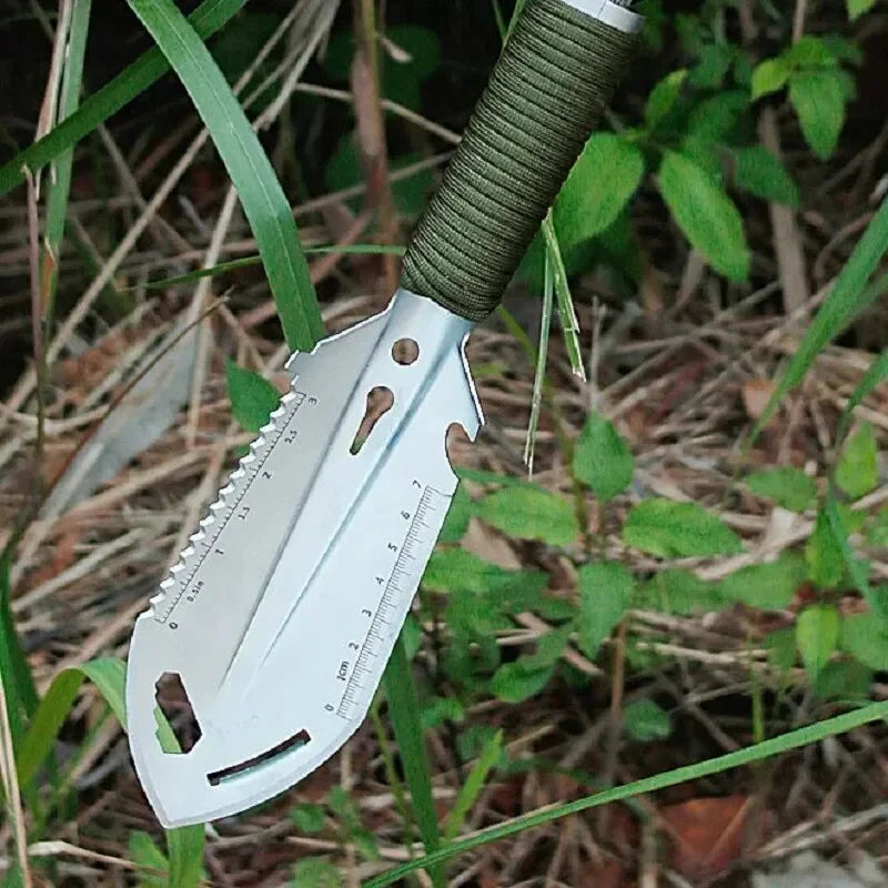 NEW Camping Portable Engineer Shovel, Field Survival Tools, Outdoor Stainless Steel Multi-functional Small Tactical Hand Shovel