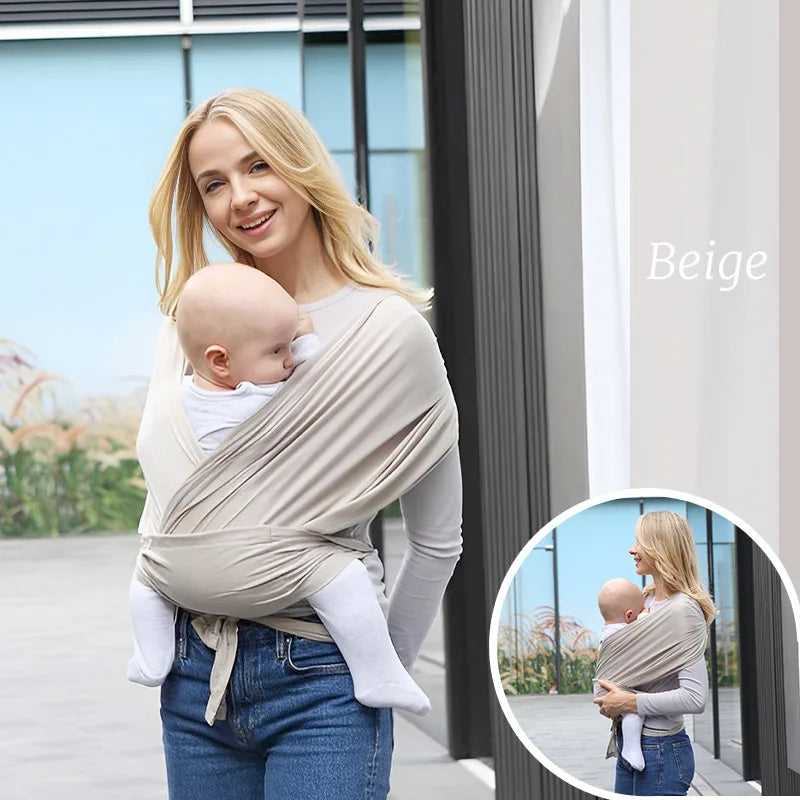 I YAN ergonomic baby backpack carrier with X-shaped support, adjustable straps, designed for outdoor use and newborn comfort.