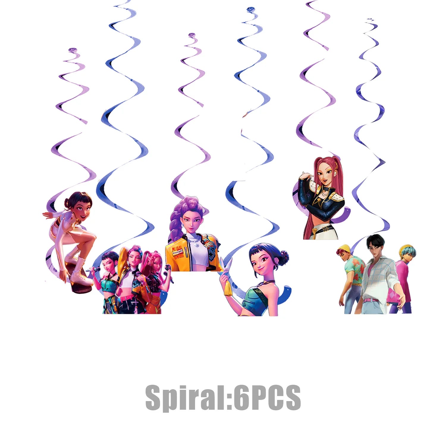 k pop demon hunters Theme Birthday Party Decorations Tableware  Balloon Cup Plate Banner Backdrop for Girls Baby Shower Supplies