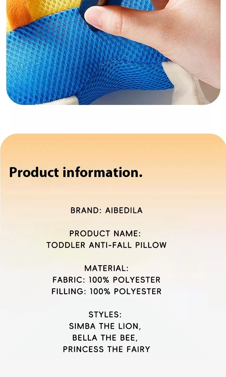 I YAN AIBEDILA baby head protector pillow backpack with safety cushion for newborns and toddlers learning to walk.