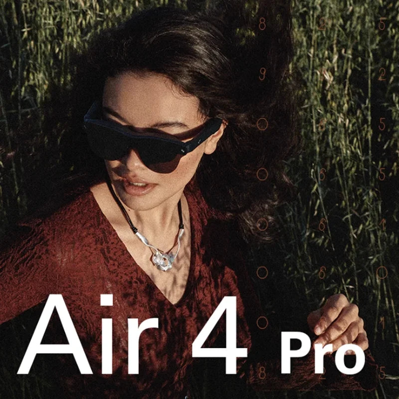 Rayneo Air 4 Pro Smart AR Glasses 3G Voice Control IPX-5 Waterproof 4K Video Capture Head-Mounted XR Support DP Agreement