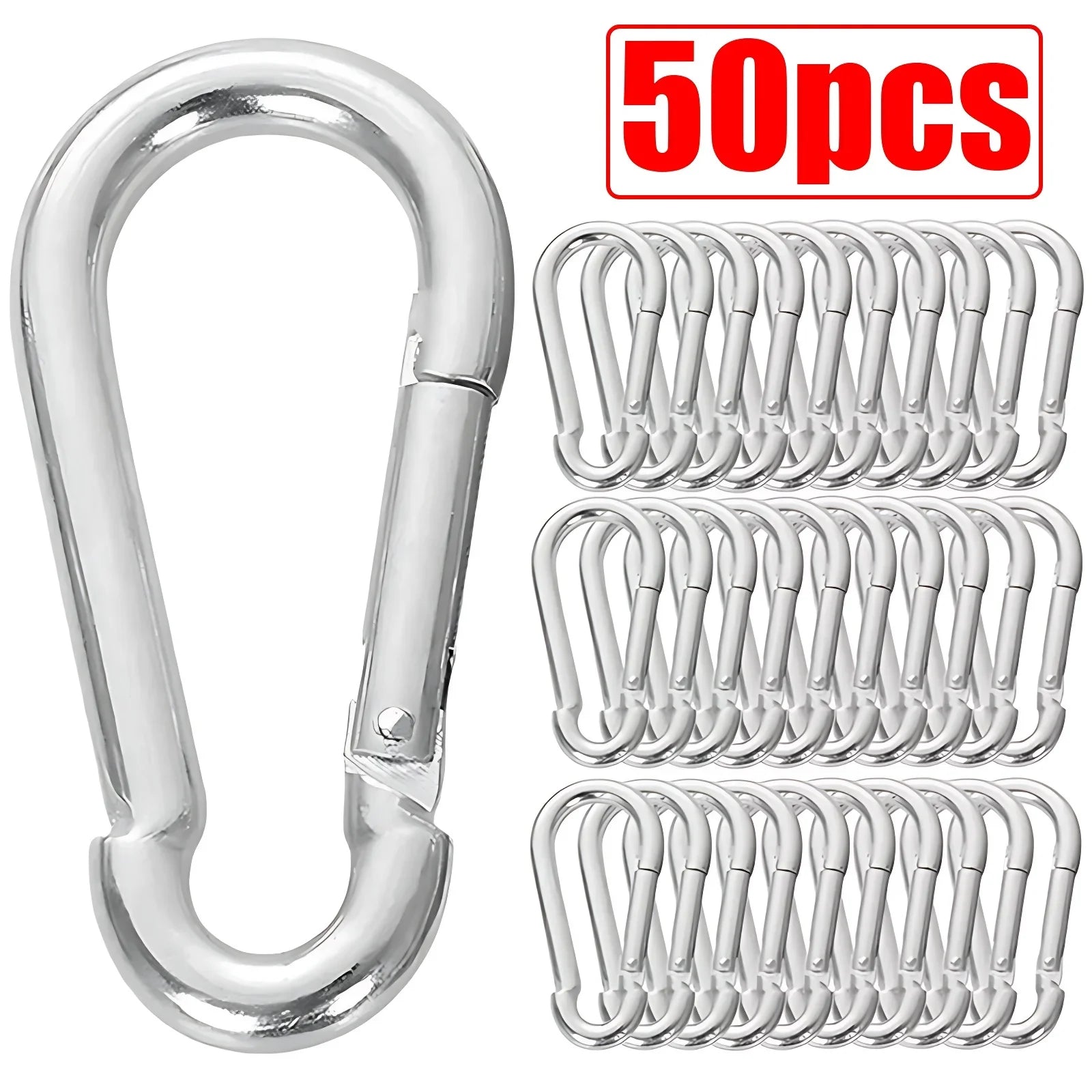 Mini Carabiner Alloy Survival Gear Camp Mountaineering Hook Outdoor Carabiner Keychain Tourist Hooks Fishing Buckle Wholesale