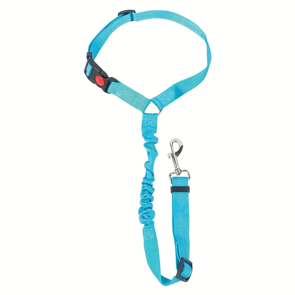 Car seat belt Elastic retractable dog leash
