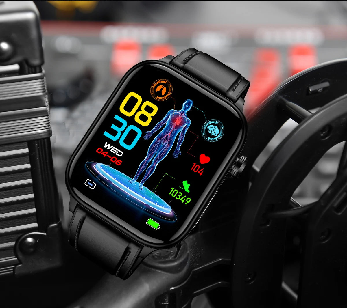 ECG+PPG Monitoring Smart Watch Women Blood pressure Blood Lipid Uric Acid Women Menstrual Health Tracker Smartwatches