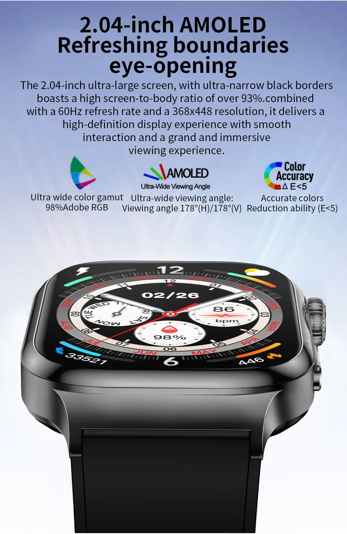 2025 New Precision detection ECG+PPG Uric acid Blood Fat SmartWatch Men Blood Pressure Blood oxygen Voice Call Health Smartwatch