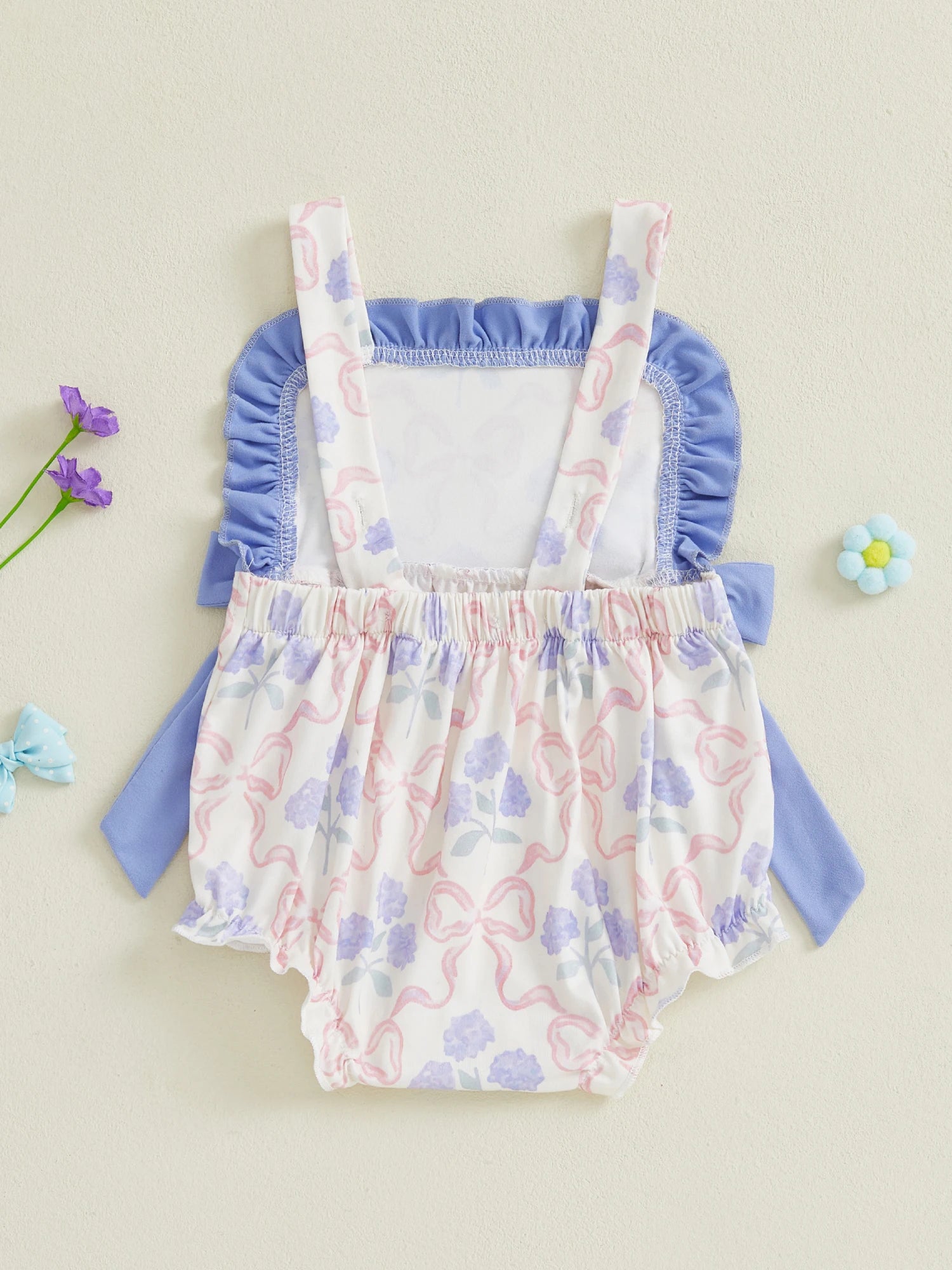 I YAN toddler girl dress with floral print and ruffled trim, sleeveless summer romper perfect for playdates and parties