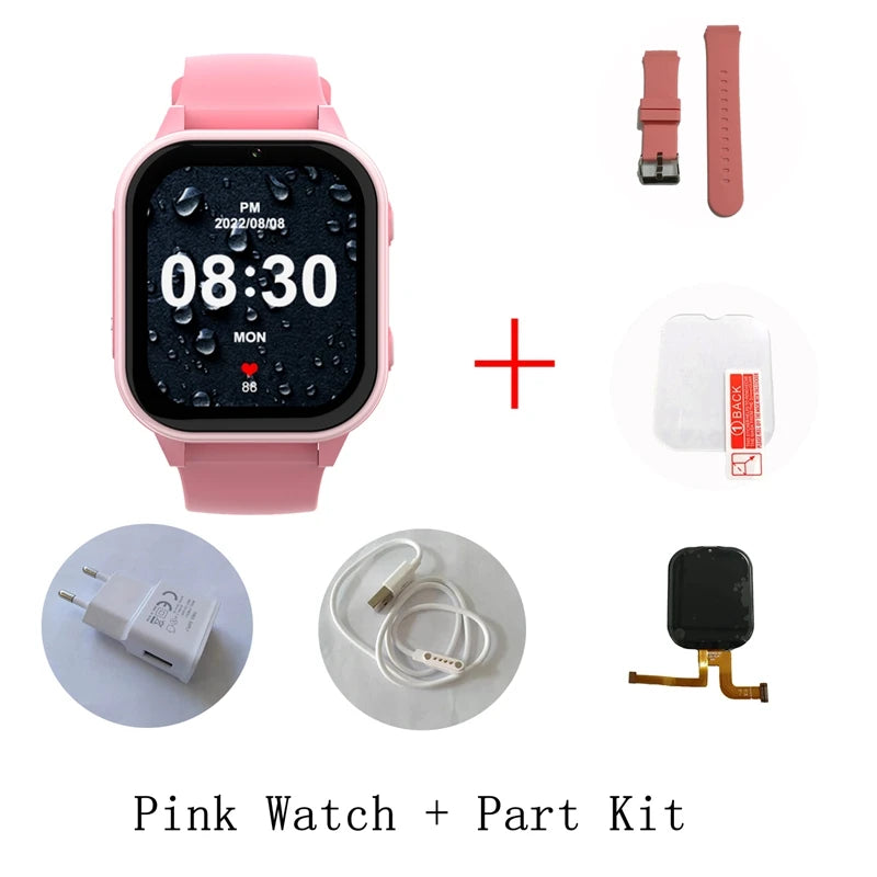 Wonlex 4G Smart Watch Kid SOS GPS WiFi Wristwatch Whatsapp KT19Pro Android8.1 with Video Call Camera Monitor Children smartwatch