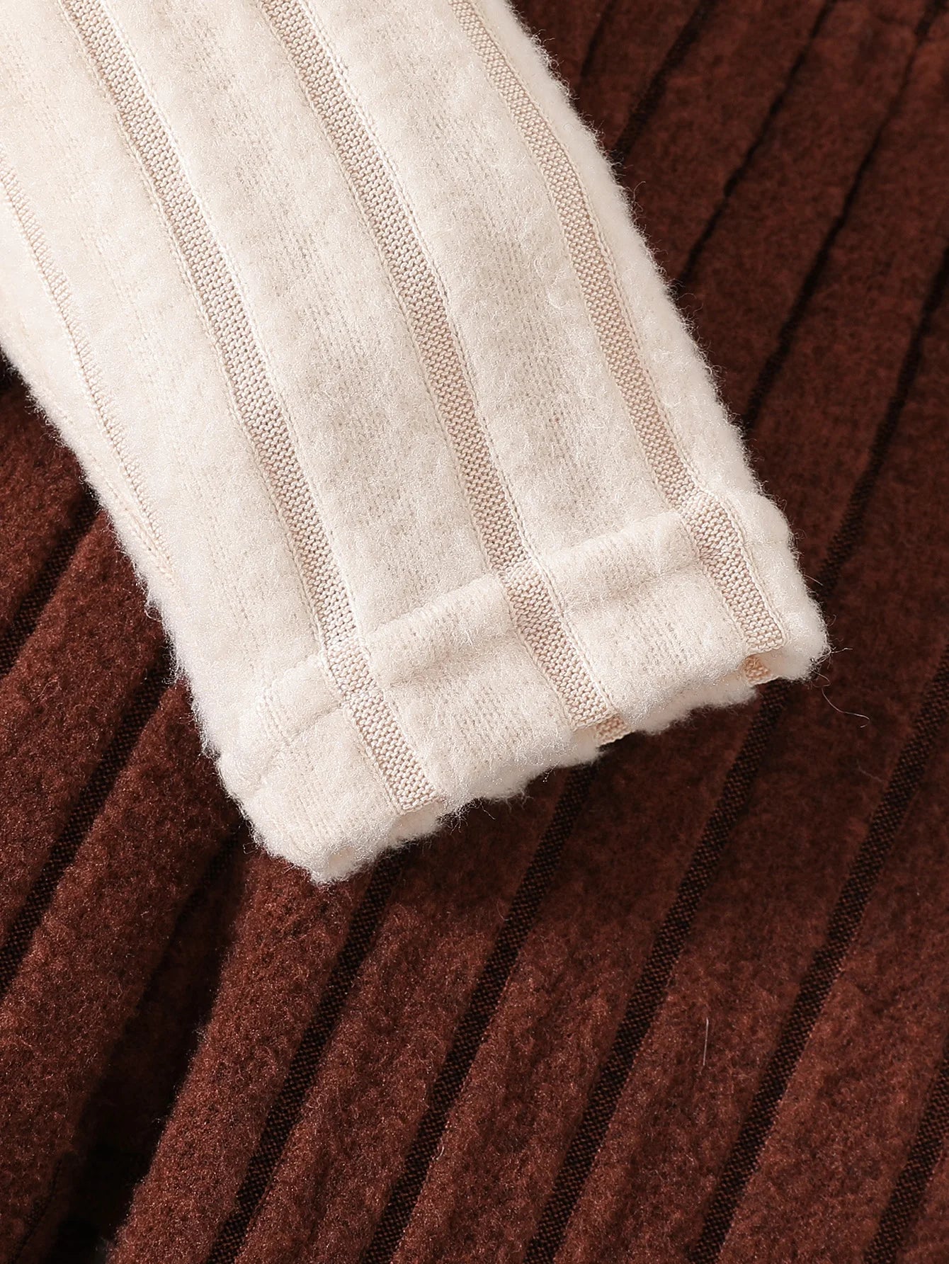 Baby girl autumn sweet and exquisite style three-dimensional flower bow top with brown bell bottom pants set