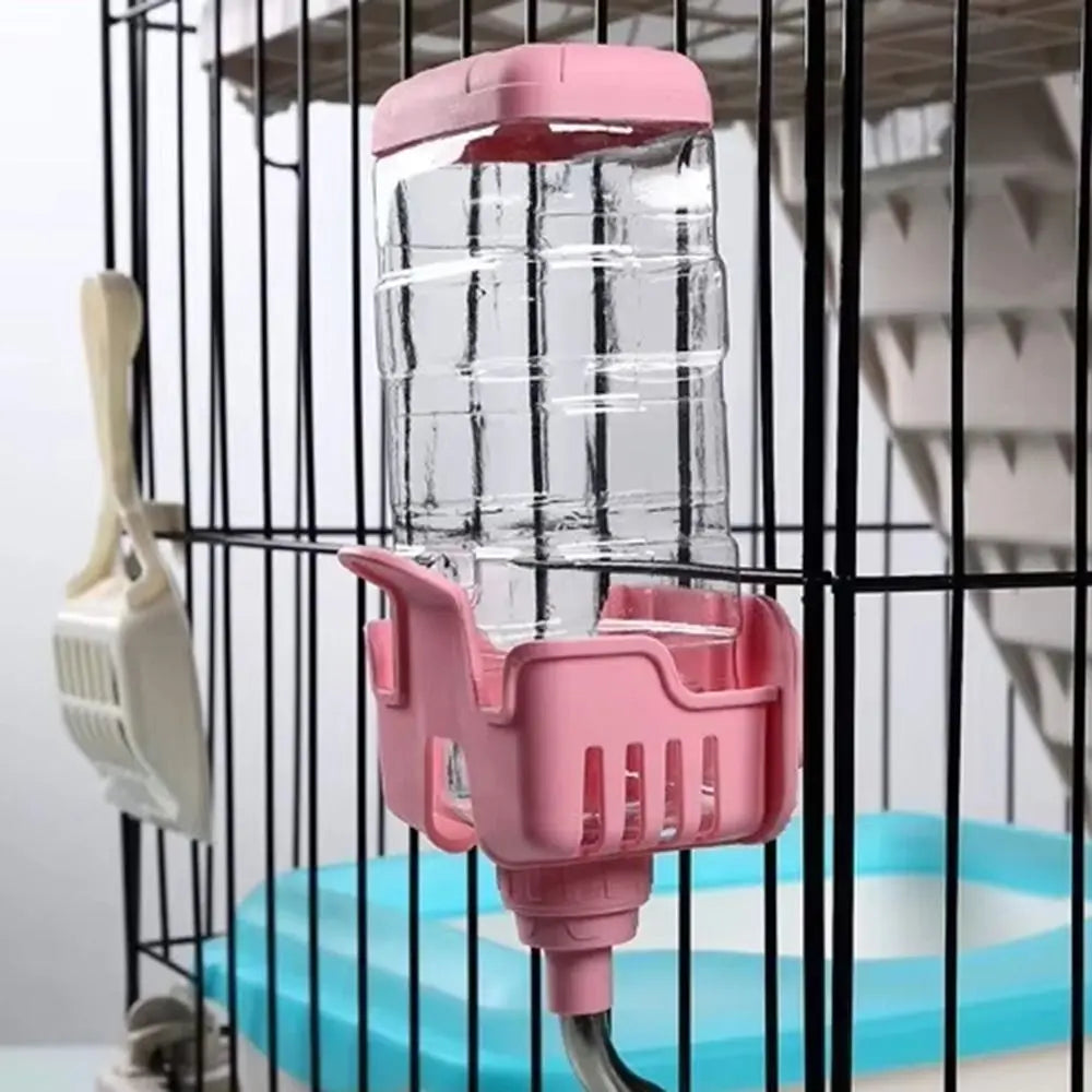 Leak-Proof Hanging Pet Water Dispenser Cage Mounted 750ml Automatic Water Dispenser Automatic Dispenser Animal Water Bottle
