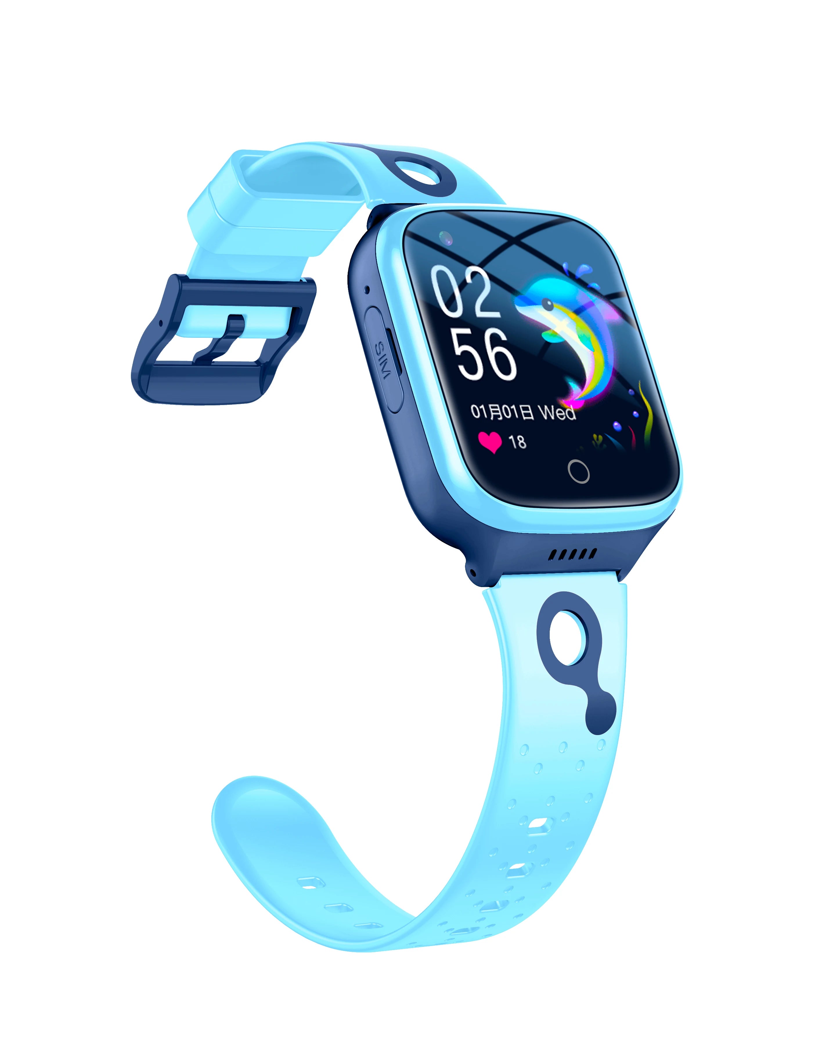 K26 Kids Watch for Children Smart Watch with 4G Sim Card GPS Positioning SOS Phone Call Footprint Tracker Big Battery Waterproof