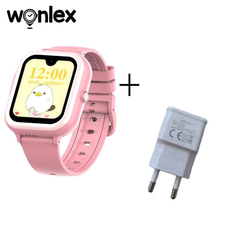 Wonlex KT31 Smart Watch for Children 4G SOS WIFI GPS Tracker AMOLED HD screen Video Call 900mAh Battery Kids SmartWatch Whatsapp