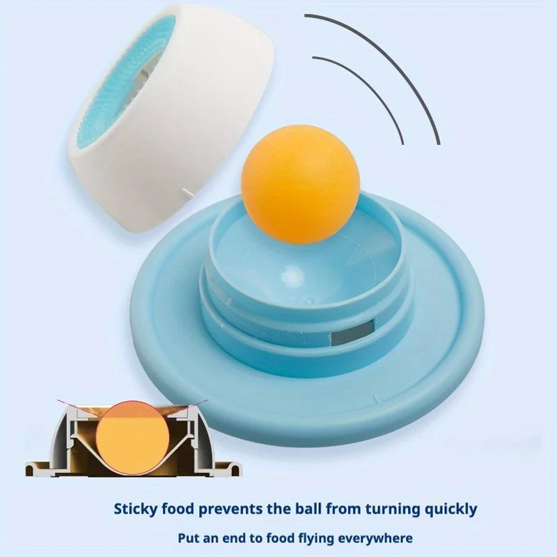 I YAN Pet Lick Mat for dogs and cats, slow feeder snack bowl with textured surface to promote dental health and reduce boredom.