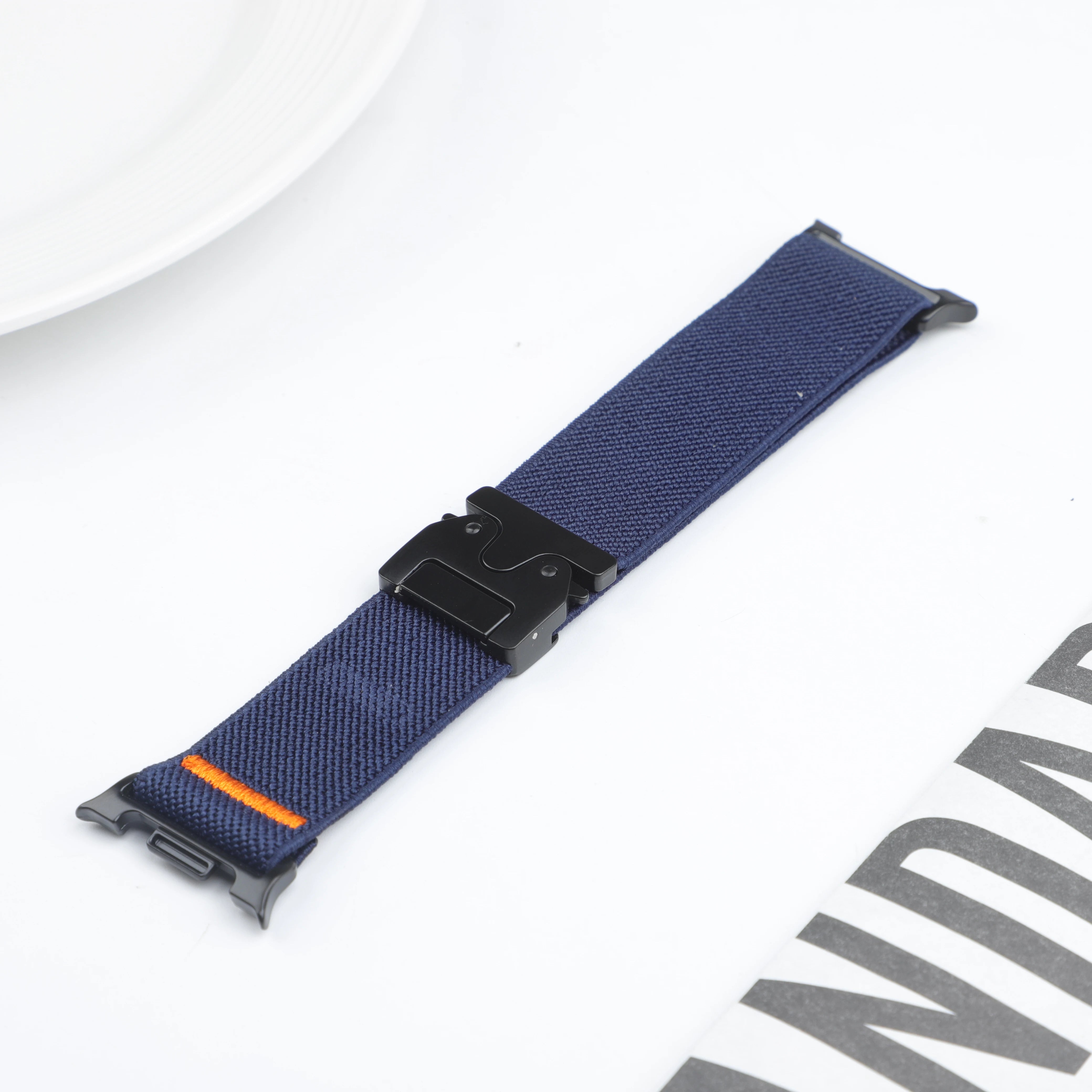 Parachute Strap For Samsung Galaxy Watch 8 40mm 44mm stretch Nylon correa pulseira Bracelet for Galaxy Watch 8 classic Band 46mm