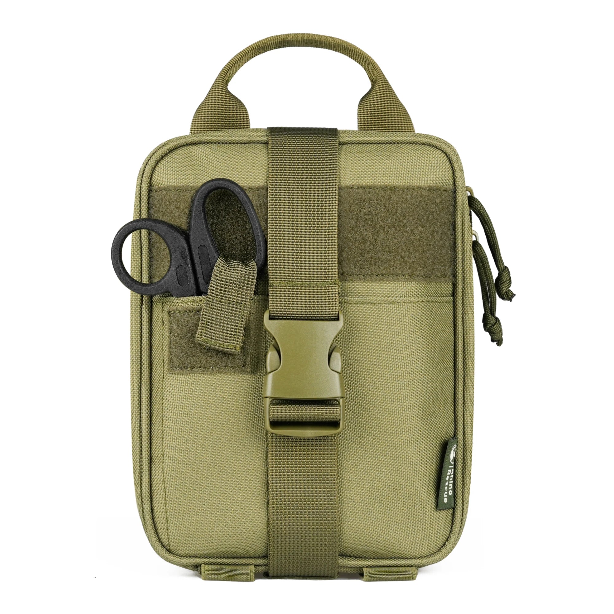 First Aid Survival Kit IFAK Pouch Supplied Camping Kit with 20 EMT Items For Emergency Outdoors