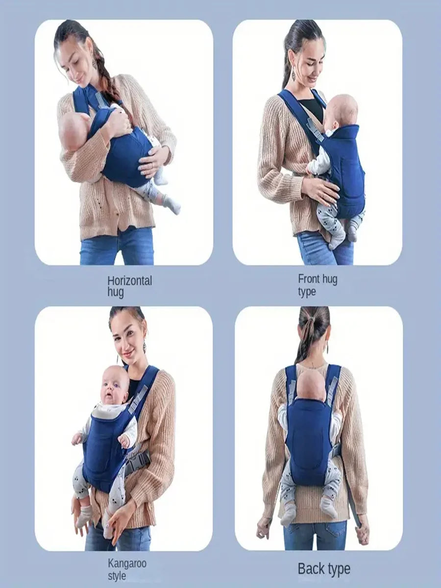 Baby Carrier Sling Versatile All Seasons – 4 Carrying Methods Front & Back for Infants & Toddlers - I YAN