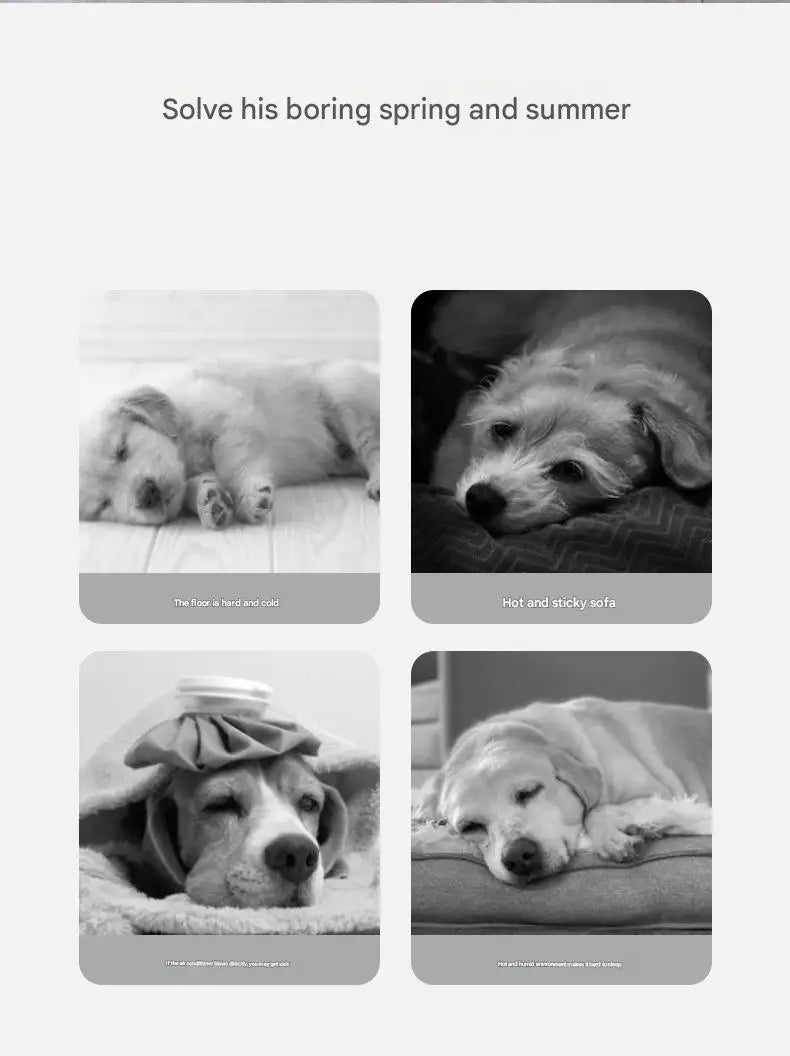 Summer Cooling Pet Bed Breathable Sleeping Mat Soft Cat Bed Pet Bed Sofa Cat Nest For Small Dog Cats Kitten Puppy Beds Cushion