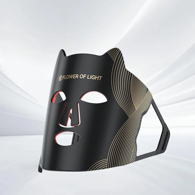 LED Beauty Mask Red Blue Light Home Skin Rejuvenation Device Brightens Skin Tone Improves dull Oily and Acne-prone Skin Care