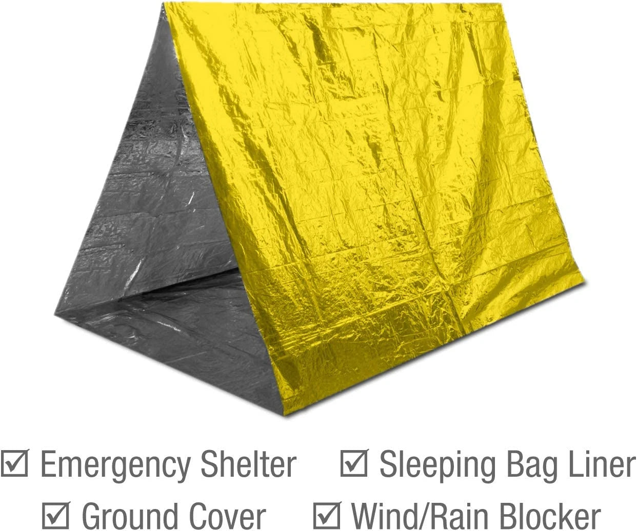 5-30Pc Outdoor Emergency Gold-Sliver Survival Blanket Waterproof First Aid Rescue Curtain Foil Thermal Hunting Blanket130X210Cm