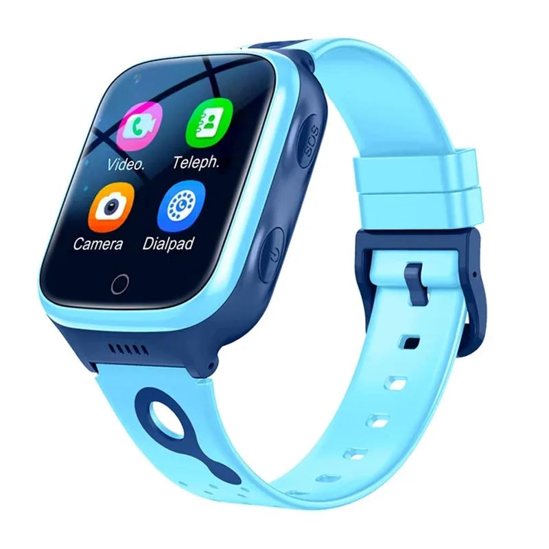 4G Kids Smartwatch Phone GPS Tracker K9 – SOS HD Video Call IP67 Waterproof Touch Screen Children Smart Watch - I YAN