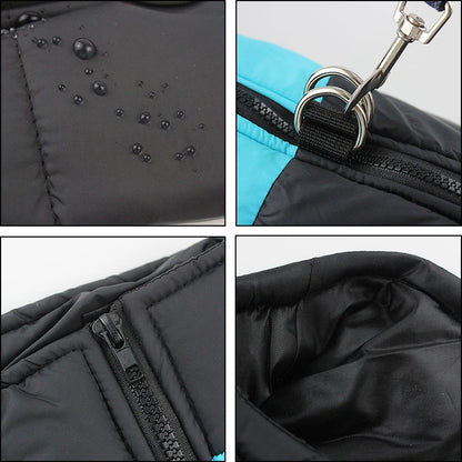 Waterproof Winter Dog Coat – Warm Vest Jacket for Small to Large Dogs