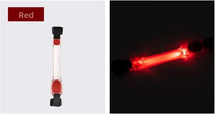 I YAN water-resistant dog safety collar with multicolor pendants and LED light strip for night visibility and outdoor walks.
