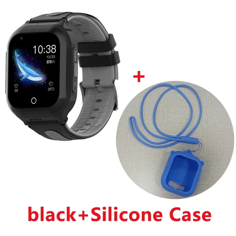 Wonlex KT24S 4G Kids Smart Watch GPS WiFi LBS Tracker – Video Camera Voice Chat GEO Fence for Children - I YAN