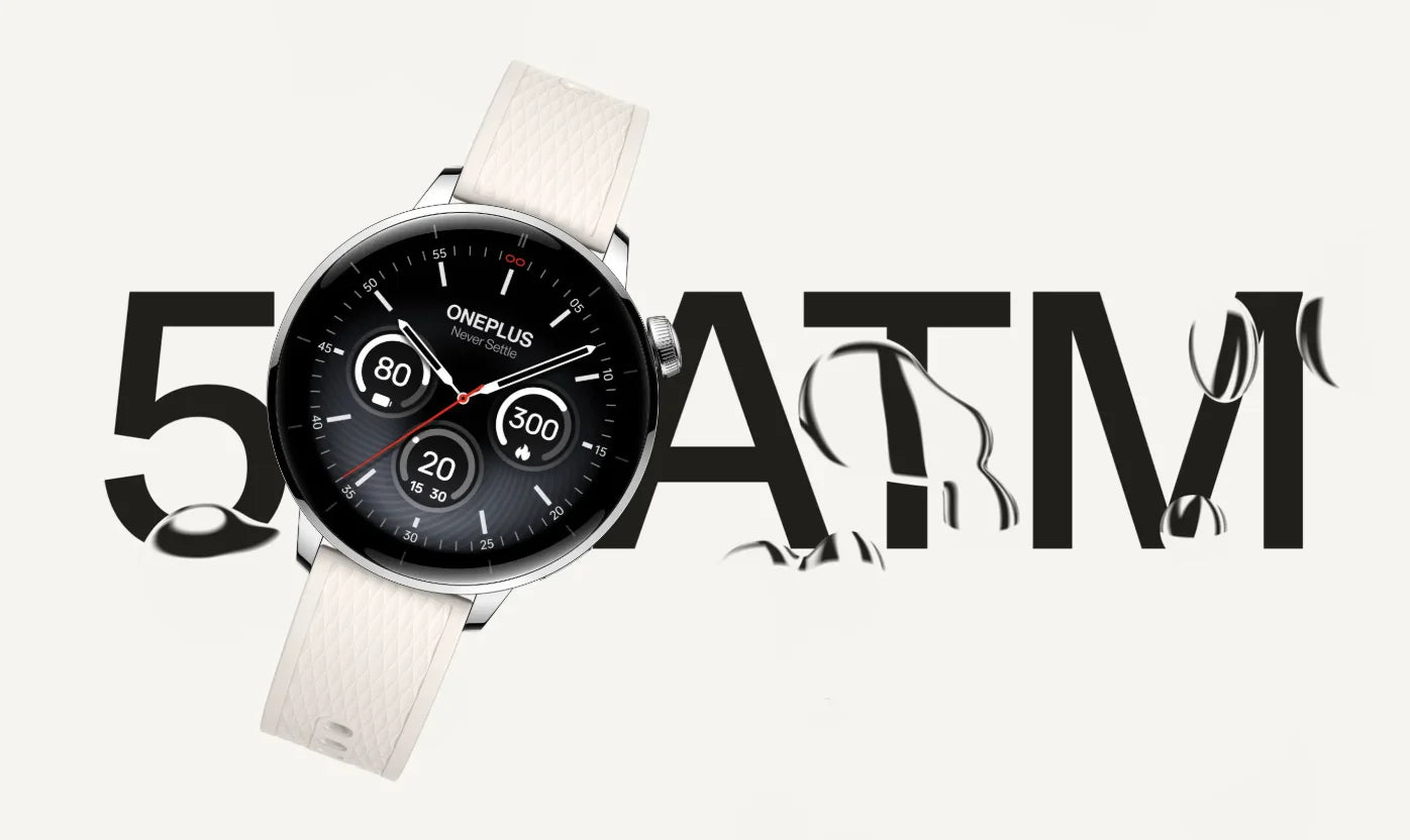 OnePlus Watch 3 43mm Global Version Smart Watch 1.32" AMOLED Display Up to 60h Battery Life Wear OS by Google GPS NFC
